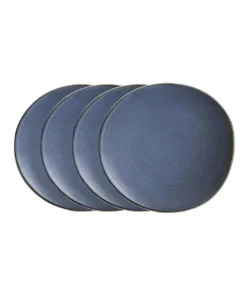 Discount 😀 Robert Gordon Mason Dinner Plate Set Of 4 Blue Storm ⌛