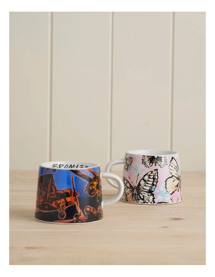 Best Pirce ⌛ Robert Gordon X Bromley Kids Pink Butterfly 200ml Mug ⭐ 3 Best Pirce ⌛ Robert Gordon X Bromley Kids Pink Butterfly 200ml Mug ⭐ - Image 3