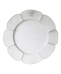 Outlet ๐ฅ Robert Gordon X Bromley Butterfly Embossed Platter White ๐ฏ