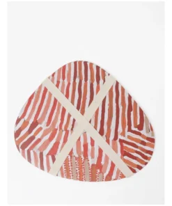 Budget 👏 Warlukurlangu Artists x Vue Placemat Set of 4 Mina Mina Jukurrpa (Mina Mina Dreaming) by Helen Nungarrayi Reed 🔥 -Dining Sales Store 866681020 4 720x928