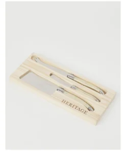 Discount ⌛ Heritage Laguiole Sophistique Pearl 3pc Cheese Knife Set 🤩 -Dining Sales Store 866885410 3 720x928