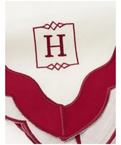 Hot Sale ❤️ Heritage Florence Scalloped Edge Tablecloth in Red and White ⌛ -Dining Sales Store 866999170 4 720x928