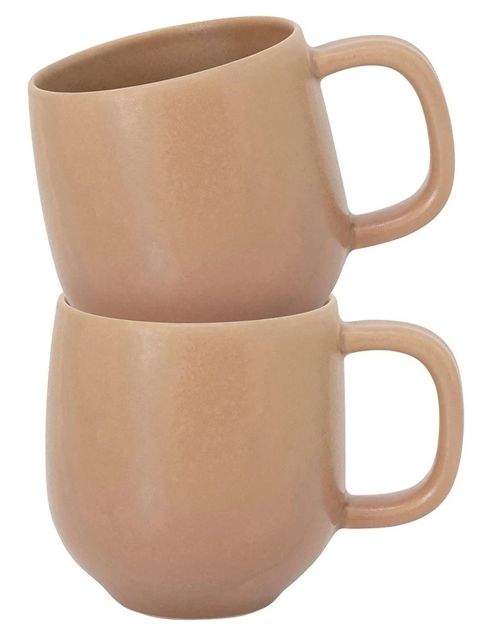 Budget ๐ฅ Salt&Pepper Hue Mug 380ml Set Of 6 Toffee ๐ฅ 2 Budget ๐ฅ Salt&Pepper Hue Mug 380ml Set Of 6 Toffee ๐ฅ - Image 2