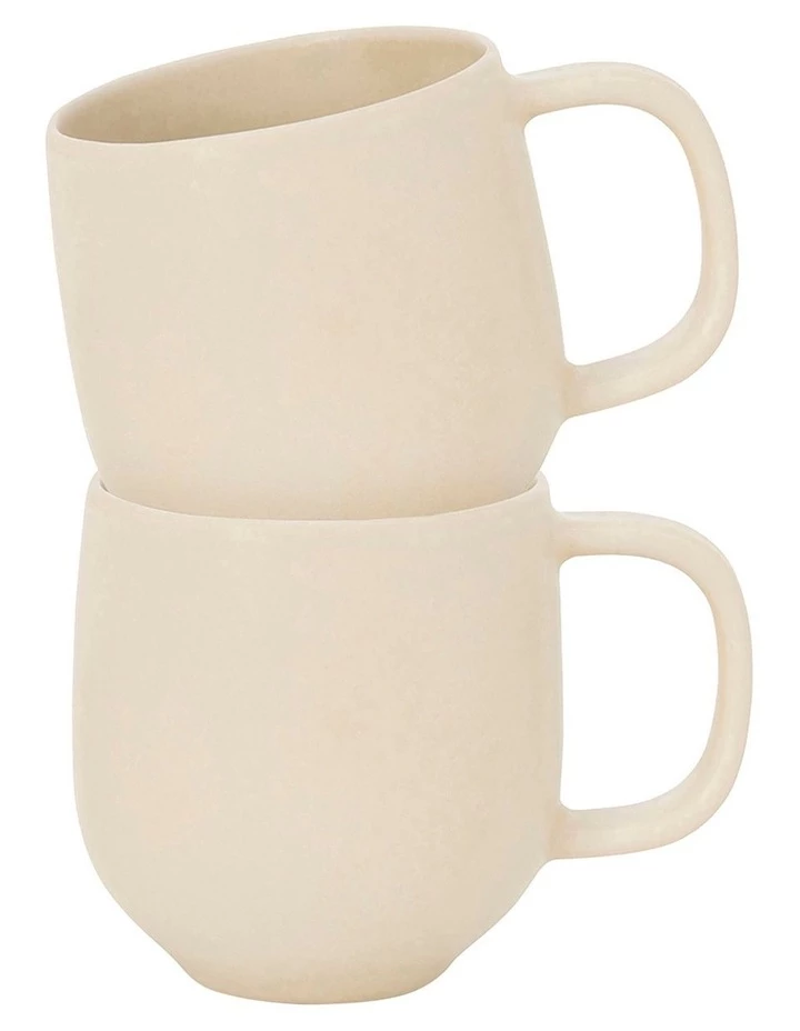 Budget ✨ Salt&Pepper Hue Mug Butter 380ml Set Of 6 ✔️ 2 Budget ✨ Salt&Pepper Hue Mug Butter 380ml Set Of 6 ✔️ - Image 2