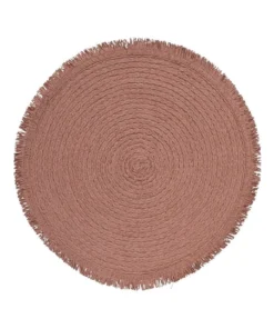 Brand new ⌛ Salt&Pepper Piper Placemat 38cm Set Of 6 Dusty Pink 👍