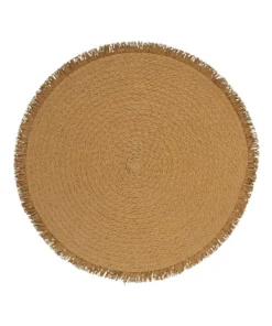 Buy 🌟 Salt&Pepper Piper Placemat 38cm Set Of 6 Toffee 👍