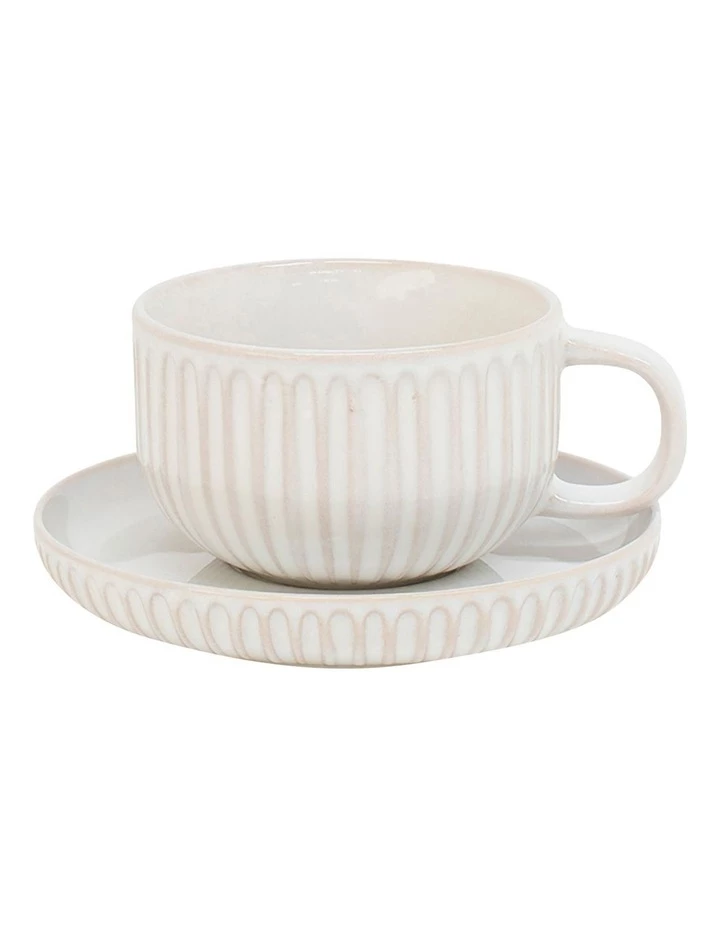 Deals β¨ Salt&Pepper Amana Tea Cup & Saucer 240ml/14cm Set Of 6 White π 1 Deals β¨ Salt&Pepper Amana Tea Cup & Saucer 240ml/14cm Set Of 6 White π