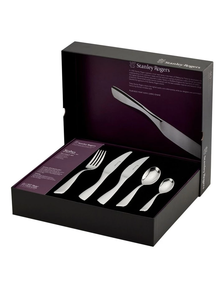 Budget β Stanley Rogers Soho 40 Piece Cutlery Set π 2 Budget β Stanley Rogers Soho 40 Piece Cutlery Set π - Image 2
