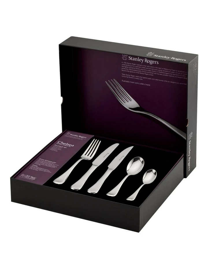 Outlet ๐ Stanley Rogers Chelsea 40 Piece Cutlery Set ๐ 2 Outlet ๐ Stanley Rogers Chelsea 40 Piece Cutlery Set ๐ - Image 2