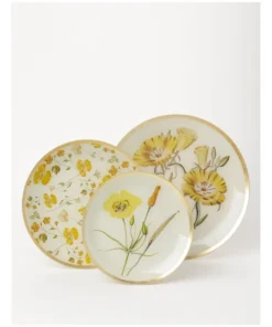 Top 10 ⌛ Heritage Clementine Flower Glass Trinket Dishes 3 Pack in Multi 😀