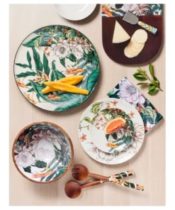 Deals ⭐ Maxwell & Williams The Blck Pen Night Garden Round Platter 36cm Gift Boxed 🔥 -Dining Sales Store 884327050 4 720x928