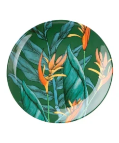 Discount 🎁 Maxwell & Williams The Blck Pen Night Garden Coupe Side Plate 19cm Foliage ✔️