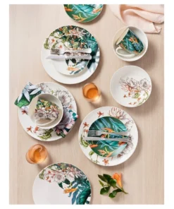 Wholesale 🤩 Maxwell & Williams The Blck Pen Night Garden Coupe Bowl 16cm Foliage ✔️ -Dining Sales Store 884328940 3 720x928