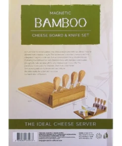Best Sale ⭐ Living Today Bamboo Cheese Board And Knife Set ⭐ 11 Best Sale ⭐ Living Today Bamboo Cheese Board And Knife Set ⭐ -Dining Sales Store 889447690 5 720x928