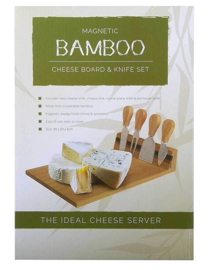 Best Sale ⭐ Living Today Bamboo Cheese Board And Knife Set ⭐ 7 Best Sale ⭐ Living Today Bamboo Cheese Board And Knife Set ⭐ - Image 7