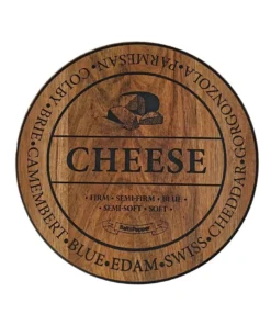 Wholesale ✨ Salt&Pepper Fromage 40cm Round Cheese Board Natural ✔️